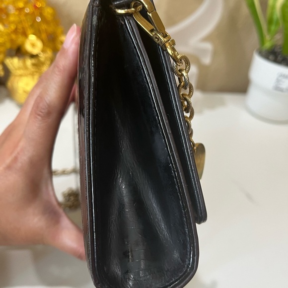 MCM Patent Sling Bag - Picture 5 of 15